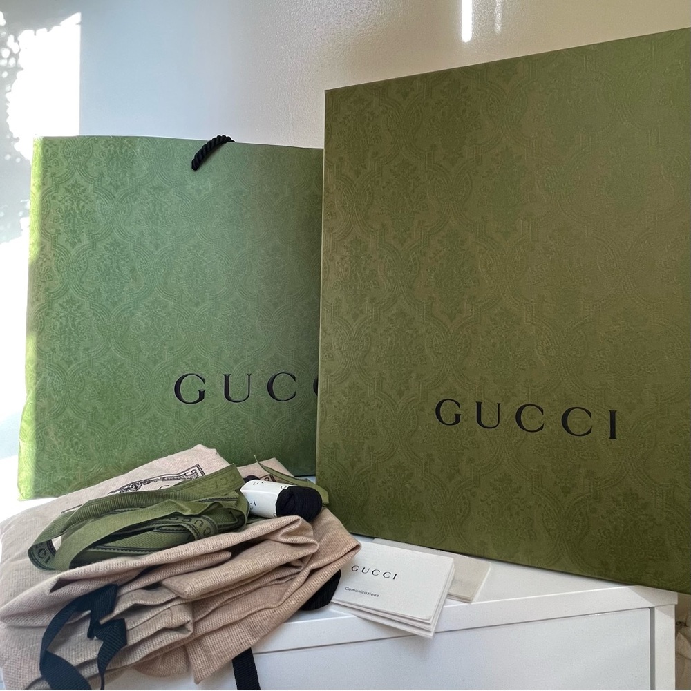 Gucci Apollo GG Supreme Samoa quilted combat boots - Picture 10 of 11